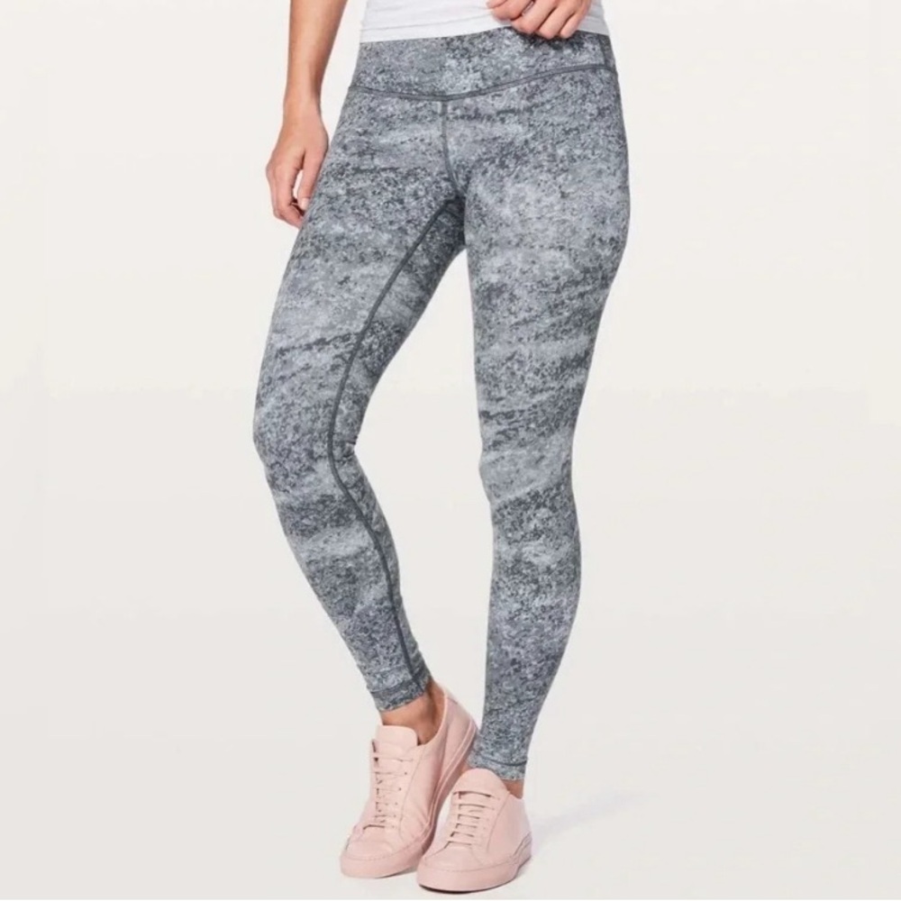 Lululemon Wunder Under Low-Rise Tight *Full-On Luxtreme 28" Area Ice grey
